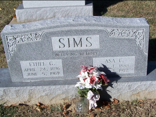 THE GOSPEL OF ASA SIMS, A GARDEN HISTORY LOVE STORY