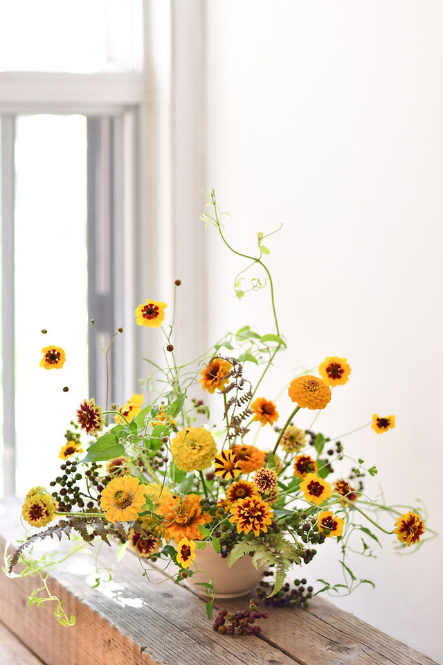Summer floral design by Marc Sardi