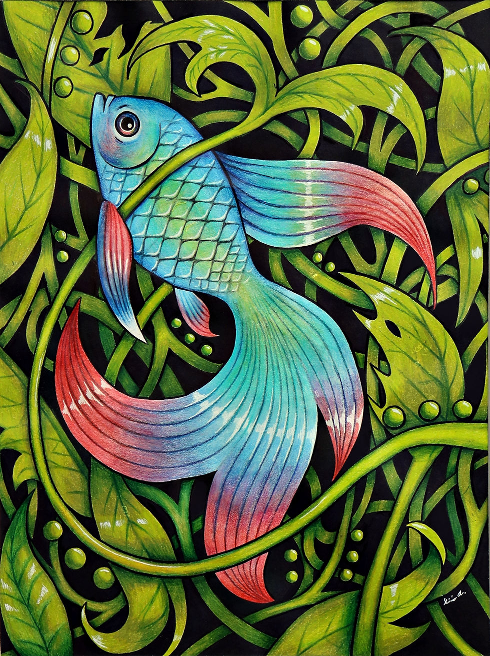 Fish In Vines