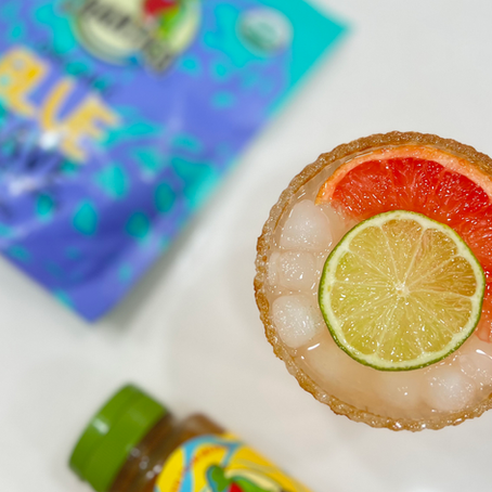 Fresh Grapefruit Paloma using Chantico Agave