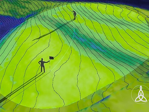 Mapping từng hố golf green