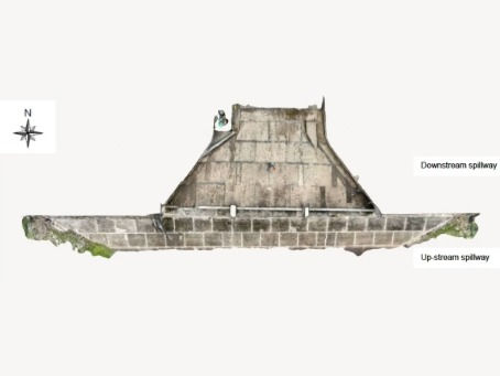 IDENTIFYING SUBSURFACE VOIDS WITHIN DAM SPILLWAYS
