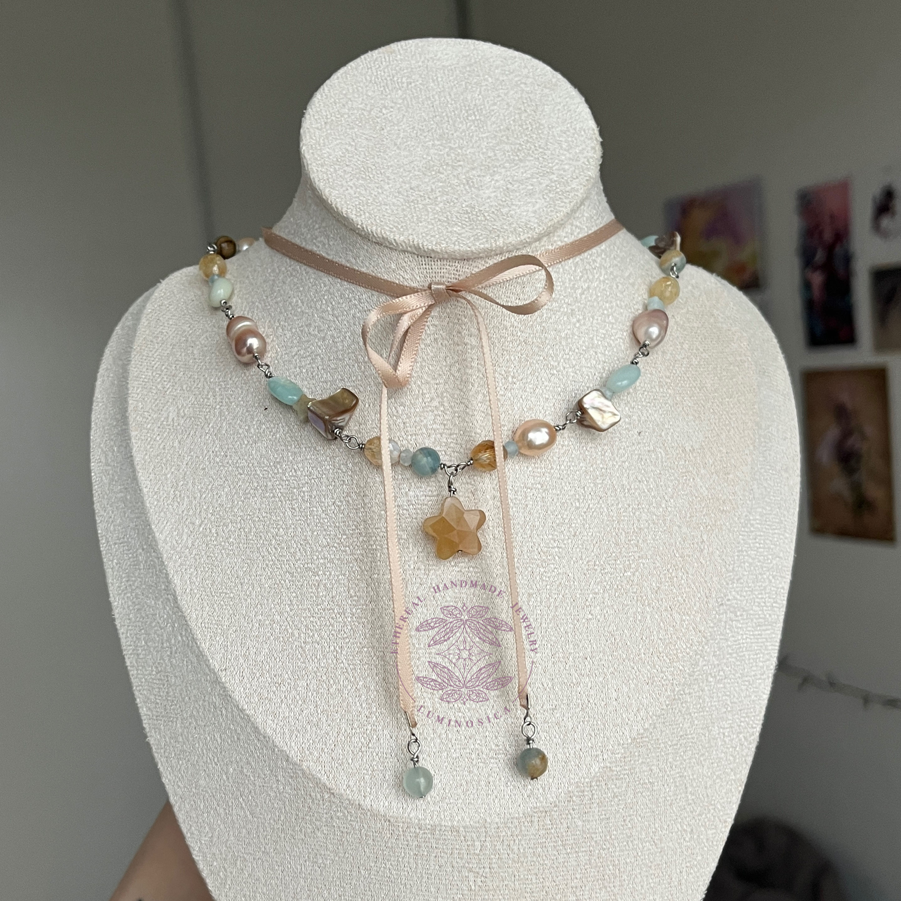 Starry Citrus Necklace
