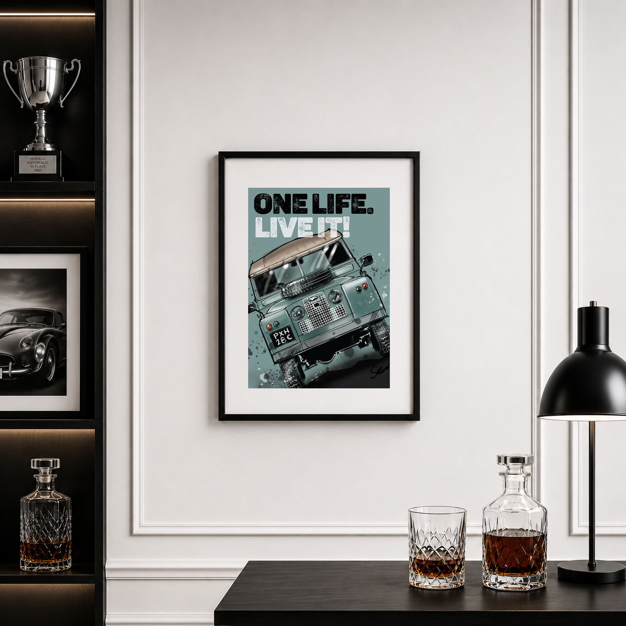 LAND ROVER SERIES 2 POSTER