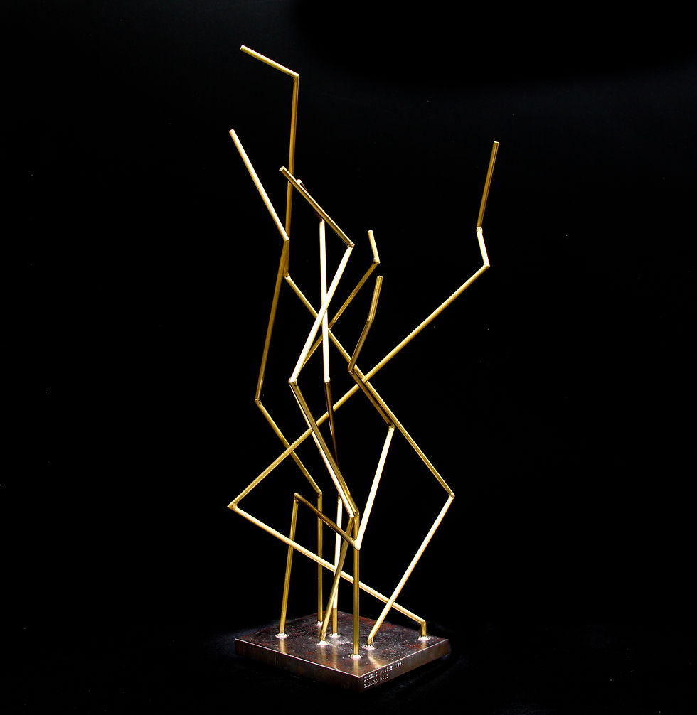 Boogie Woogie I/27" Polished Brass