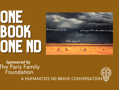 February 28, 2021: Debra Marquart - The Horizontal Wold: Growing Up Wild in the Middle of Nowhere