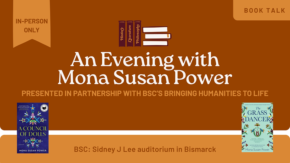 An Evening with Mona Susan Power