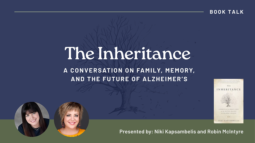 The Inheritance: A Conversation on Family, Memory, and the Future of Alzheimer’s