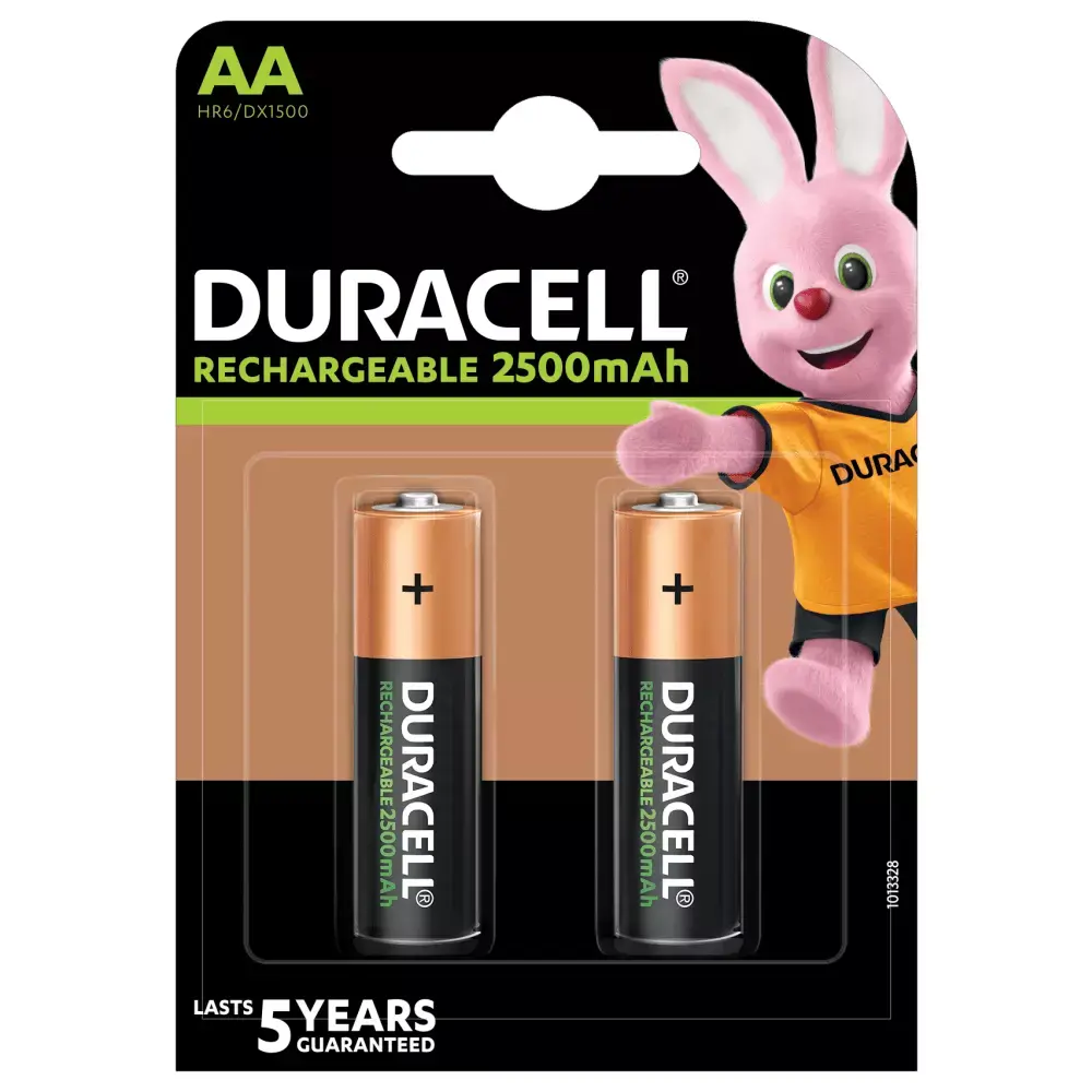 2 batterie AAA ricaricabili duracell 900mAh