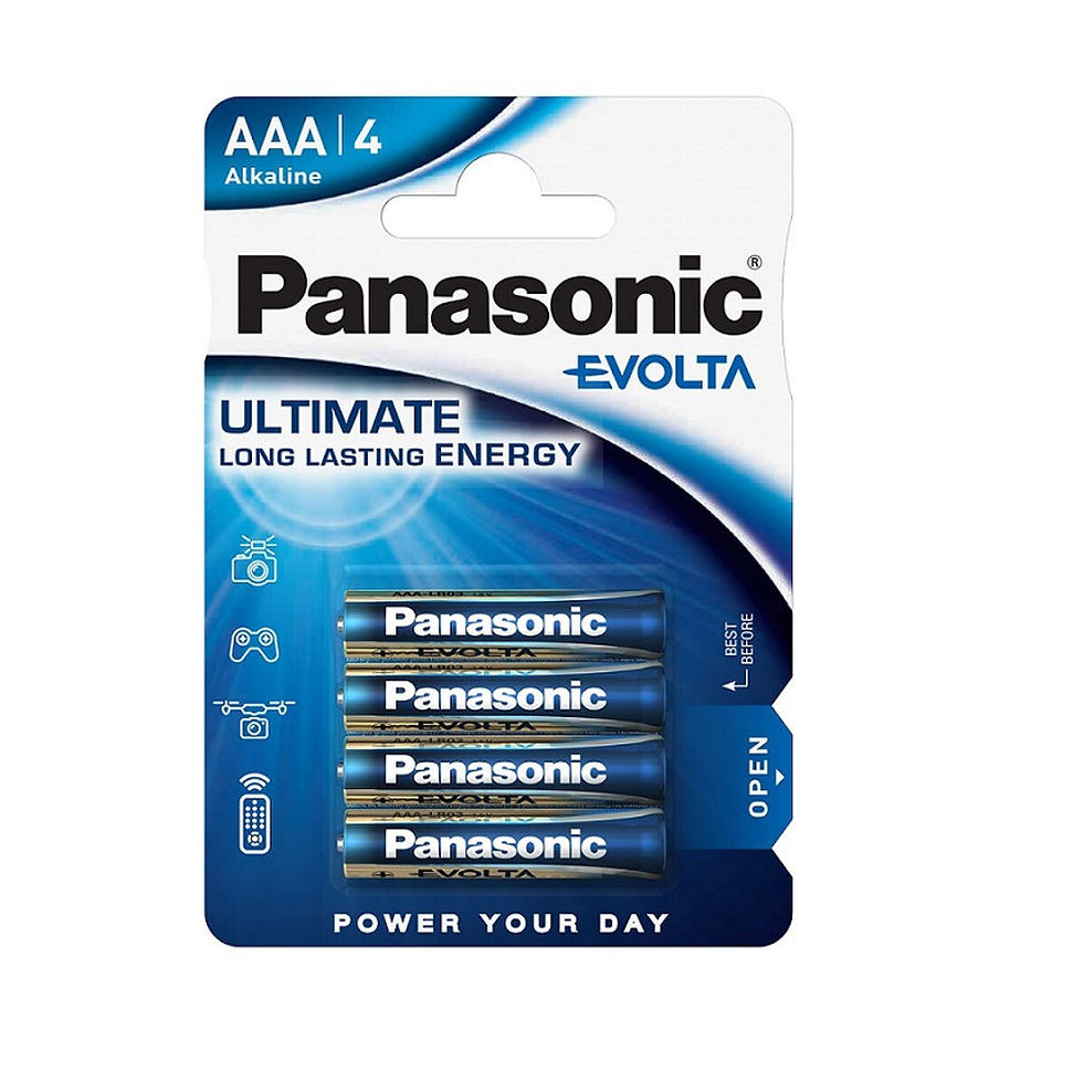 ministilo panasonic evolta alcaline