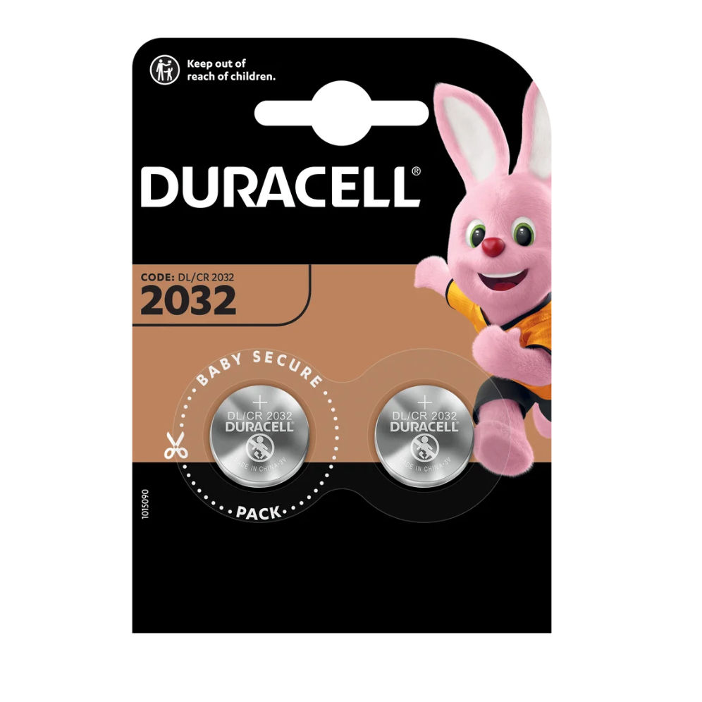 batteria litio bottone cr2032 duracell
