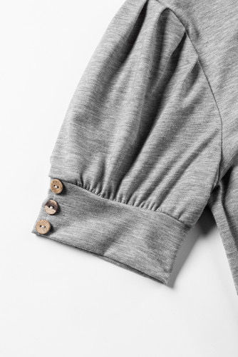 Thumbnail: Women’s Pleated Puff Sleeve Tee