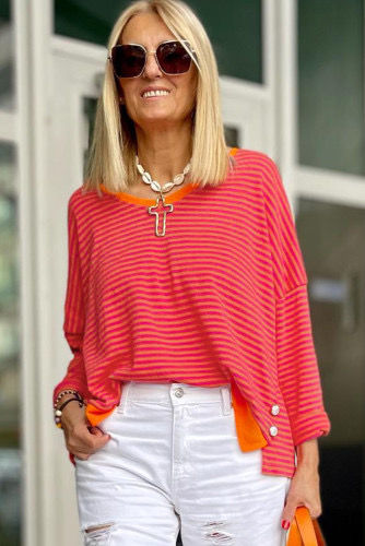 Thumbnail: Women’s Tomato Red Two Toned Sweatshirt