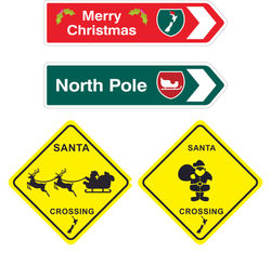 Christmas magnets (4)