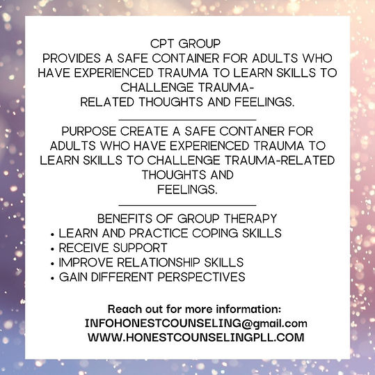 Cognitive Therapy Group Information Brochure