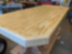 Plywood Bar Top Pine Edging