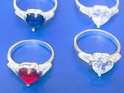 Anillo Piedra de Corazón