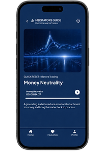 Build trading focus and discipline with guided hypnotherapy, a 21-day program and Quick Resets. Return all year to strengthen your practice. Try 3 free sessions.