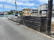 ブロック塀解体