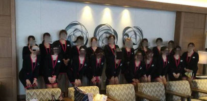 並ぶスタッフ・富士見