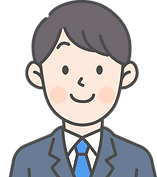 スーツの男性