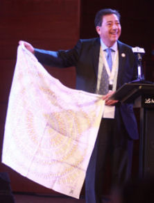 Logo Congrès International Féminin du Vivre Ensemble AISA Françoise Stéfanski 