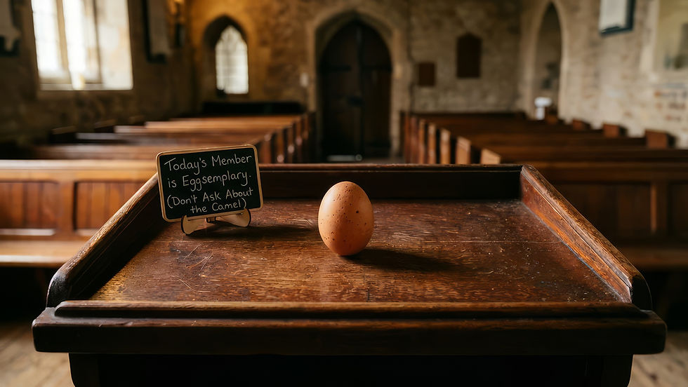 EGGSEMPLARY DEVOTION