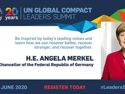 Leaders Summit of the UN Global Compact and closing speech by Chancellor Angela Merkel