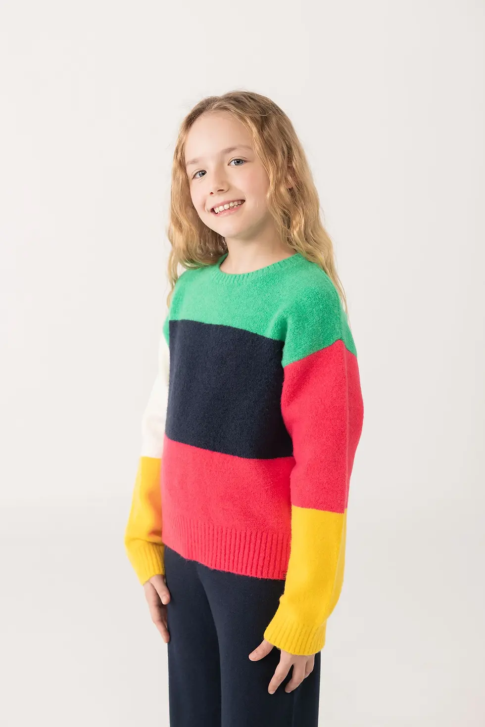 Miniatura: JERSEY DE COLOR PARA CHICA BOBOLI