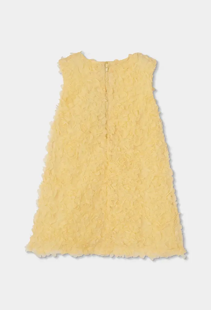 Miniatura: VESTIDO TUL FLORES AMARILLO
