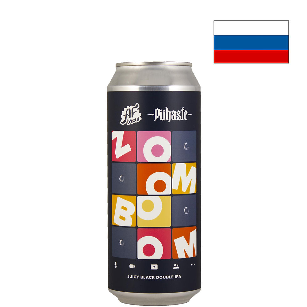 Пиво AF Brew Zoom Boom | АФ Брю Зум Бум | 500 мл | ж/б - CHILL