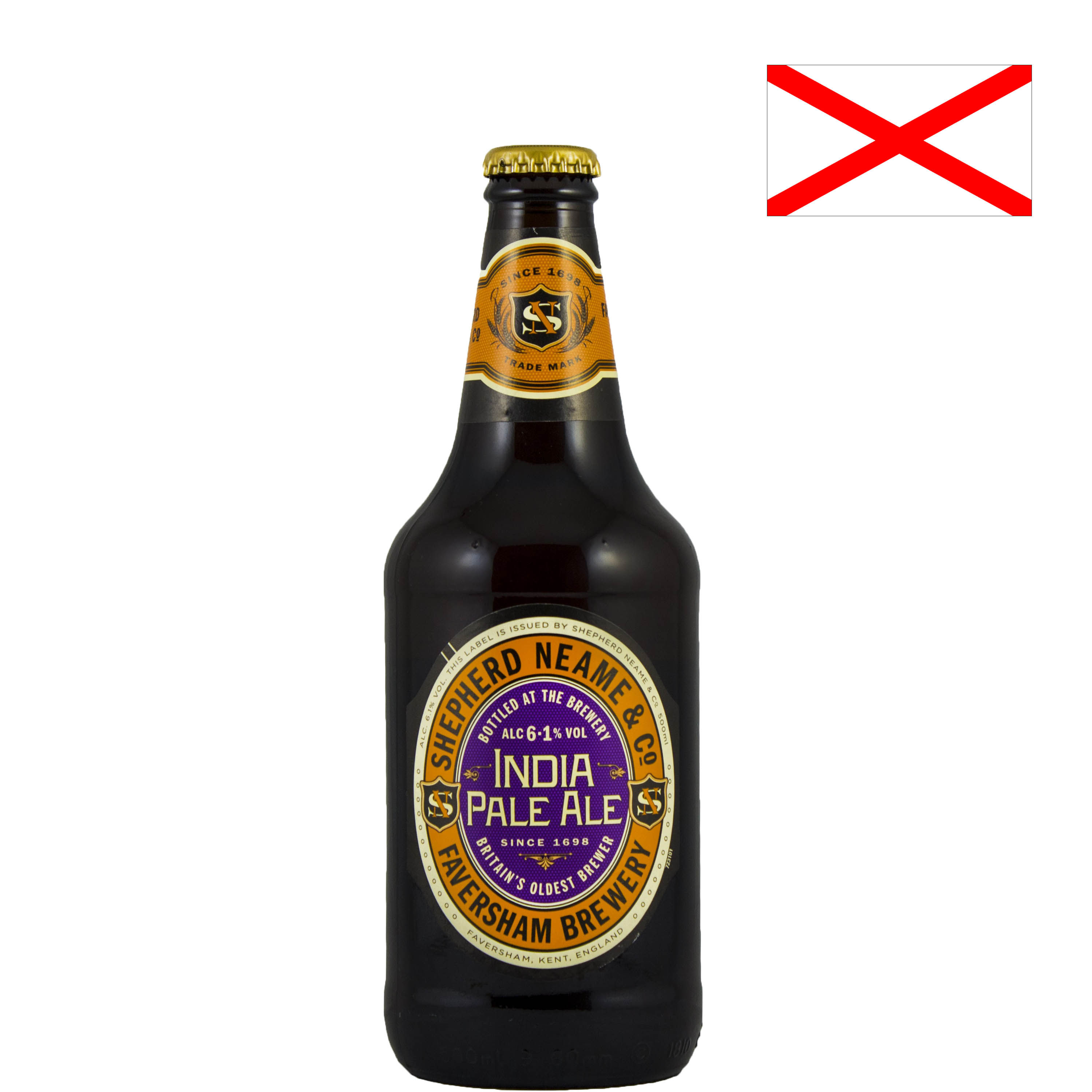 Пиво Shepherd Neame IPA | 500 мл | бут. - CHILL