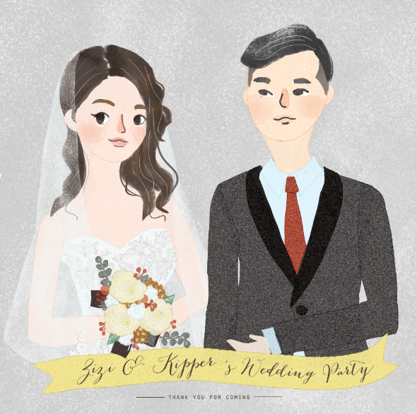 wedding illustration