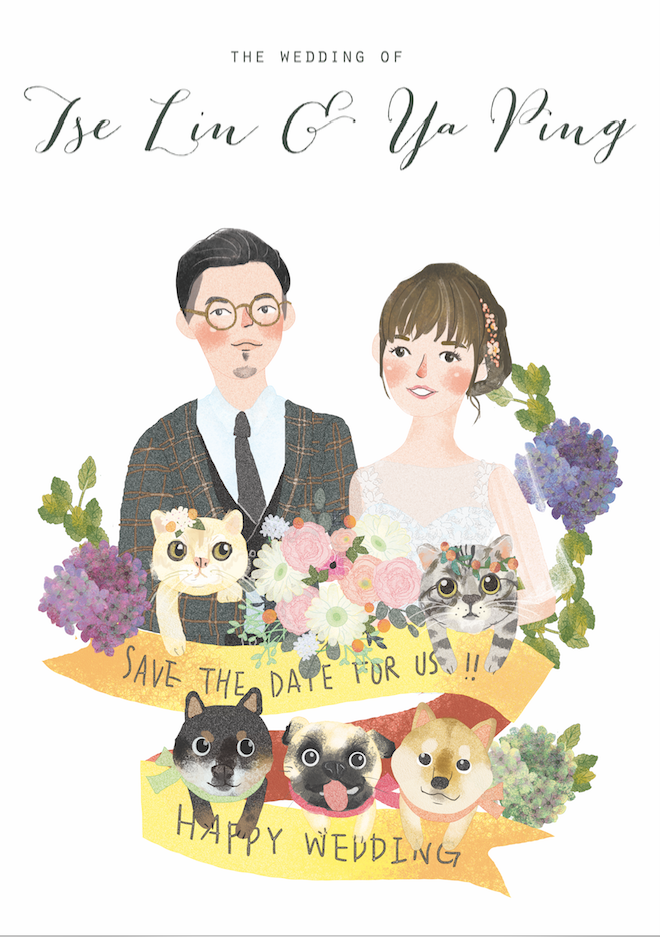 wedding illustration