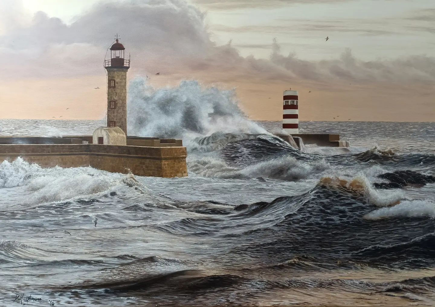 " NATURES FIST "   Hafen von Porto