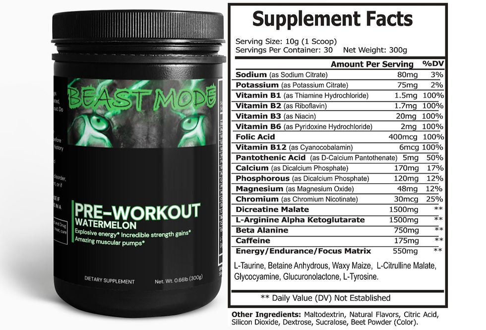 Thumbnail: Pre-Workout Powder
