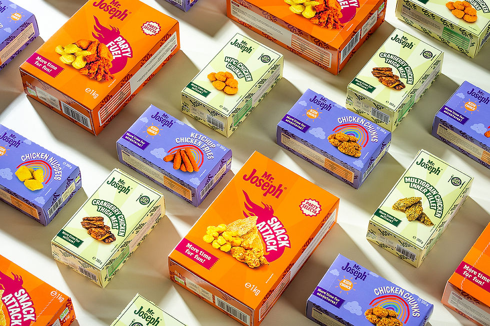 Fotografia produktowa trzech linii marki Mr. Joseph WIPASZ