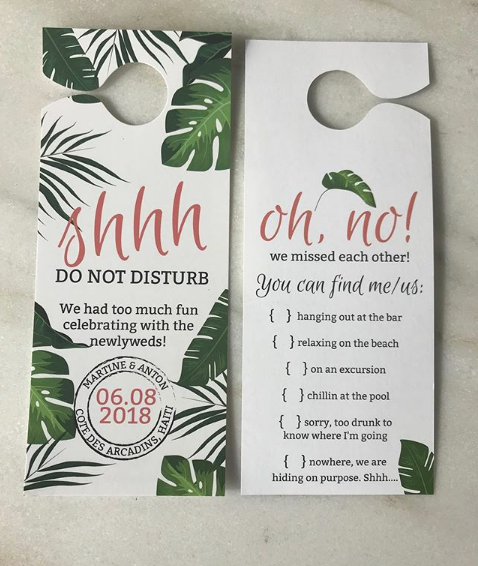 Door Hanger Design