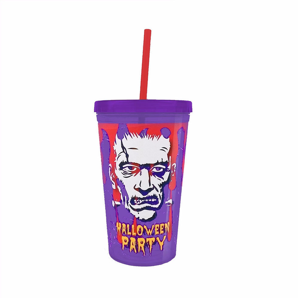 Halloween Tumbler - Frankenstein