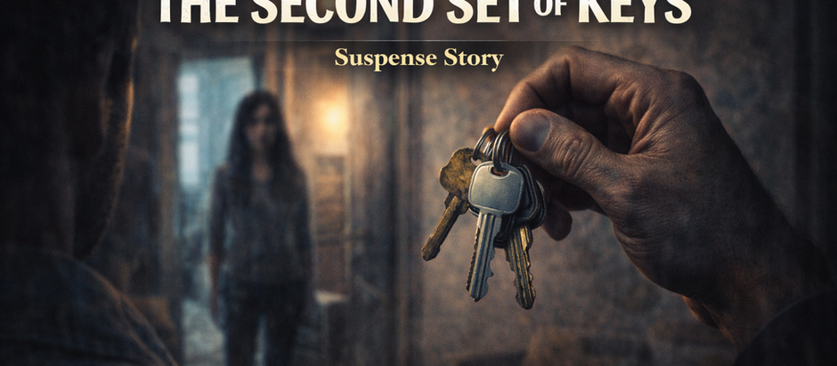 A Suspense Short Story The Second Set of Keys Illustration