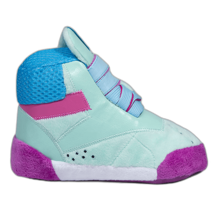 צעצוע קטיפה לכלבים Zee.Dog x Reebok בצורת נעל סניקר תכלת, כחולה וסגולה