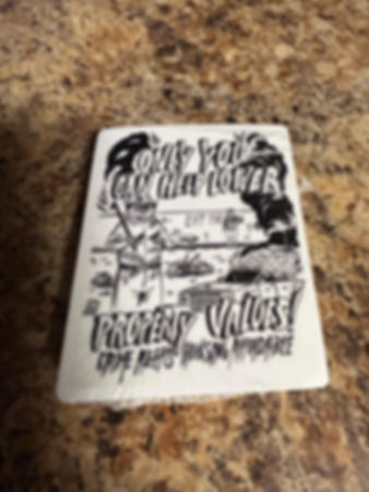 Only You Can Prevent... Nostalgic Pop Culture Cartoon 3x3 Vinyl Stickers