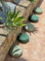 Jardin + coussins