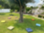 Activité dans le jardin