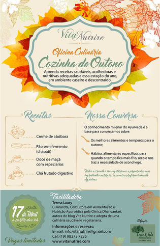 Cozinha de Outono - Oficina Culinária