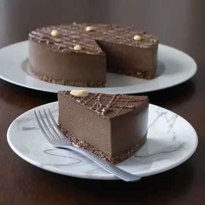 torta de chocolate sem leite, sem glúten, sem açúcar, adoçadas com frutas, baby friendly e vegan