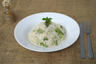 Risoto de Brócolis Vegano