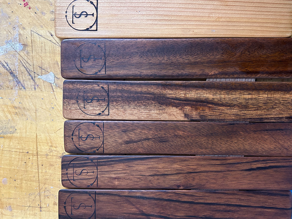 Handmade Wooden Bookmarks