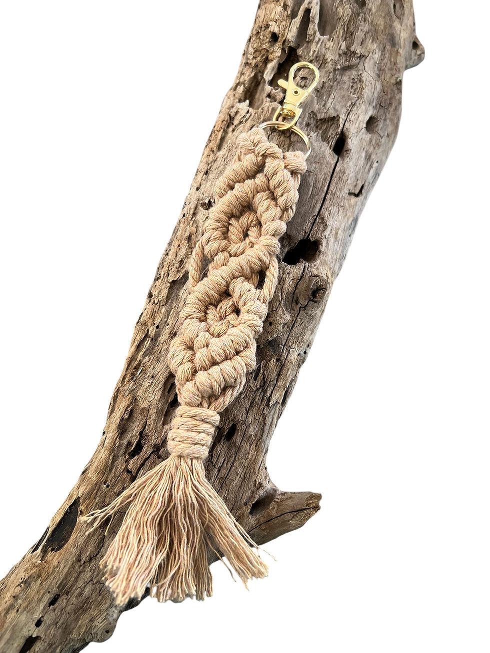 Thumbnail: Twist & Tides Macrame Keychain