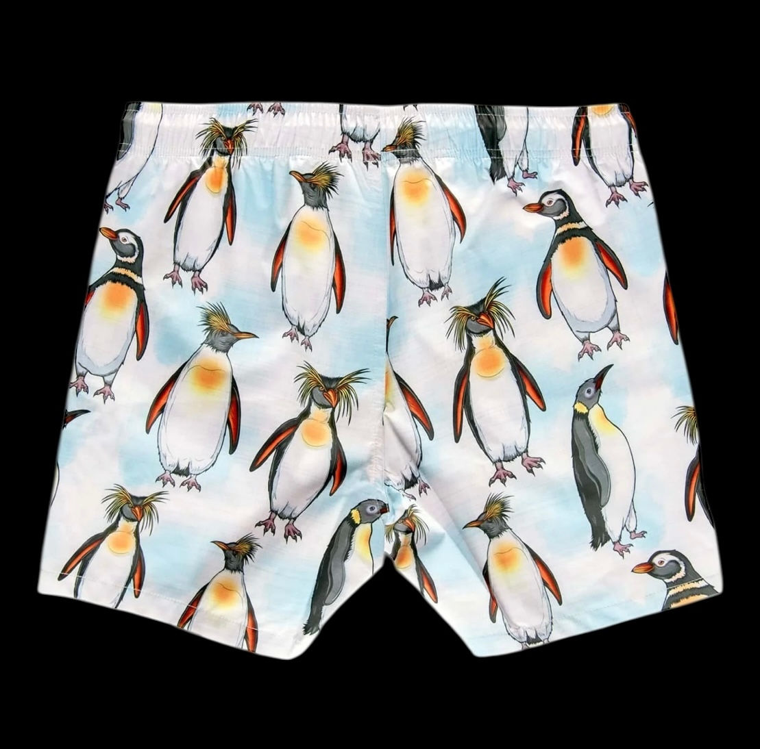 Psycho Tuna Penguin Crew Swim Shorts
